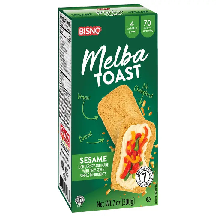 Sesame Melba Toast