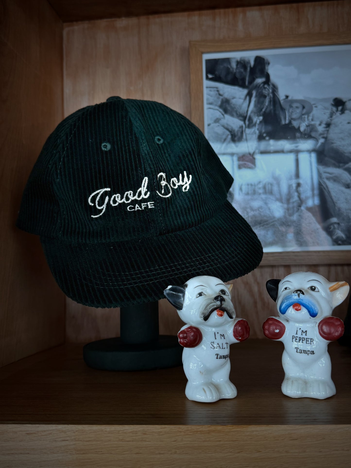 Good Boy Cafe Corduroy Dad Hat