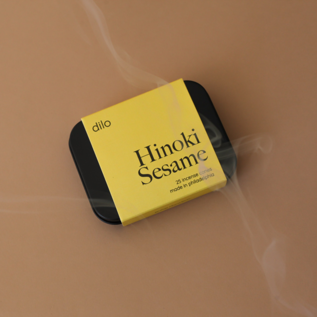 Hinoki Sesame Incense Cones