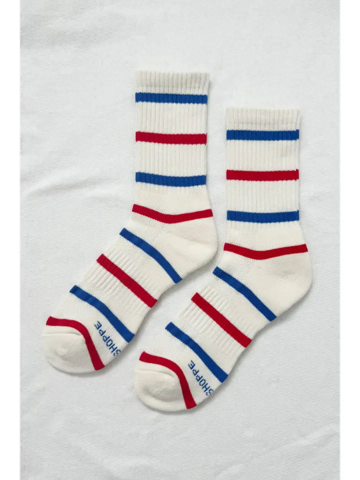 Striped Boyfriend Socks