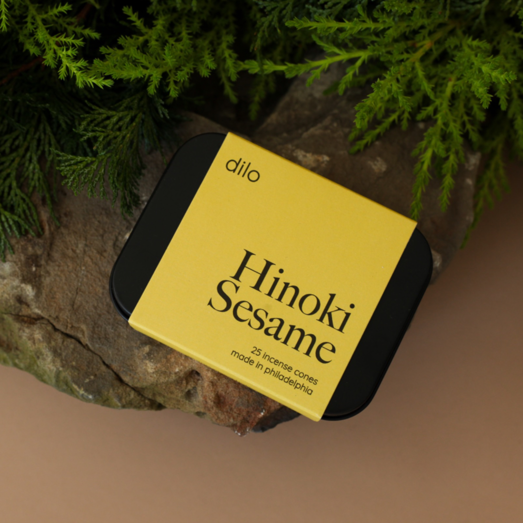 Hinoki Sesame Incense Cones