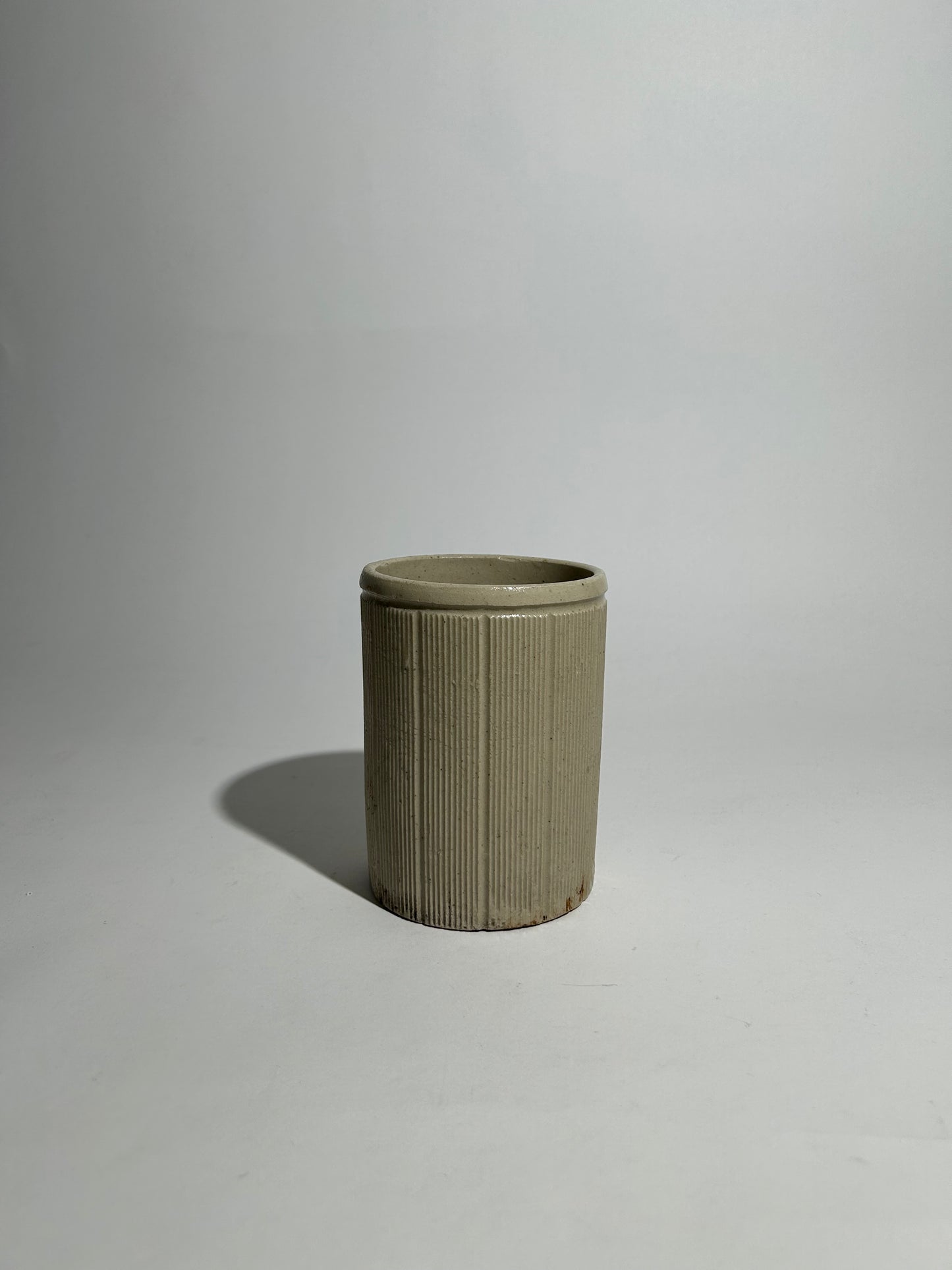 Beige Ceramic Tumbler