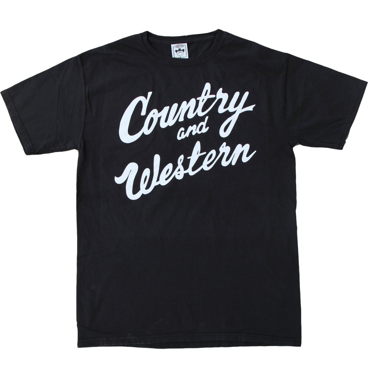 Country & Western Black Unisex Tee