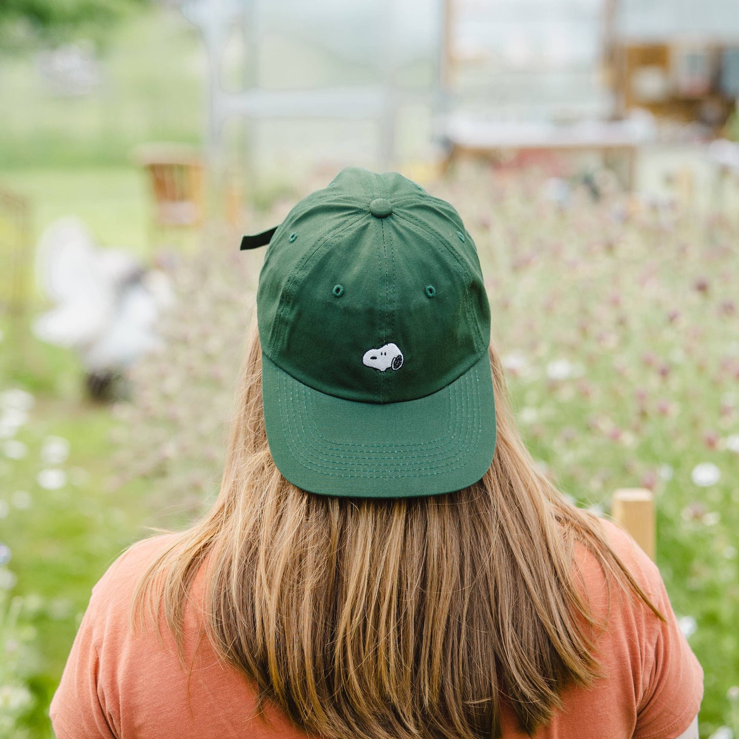 Forest Snoopy Embroidered Dad Hat