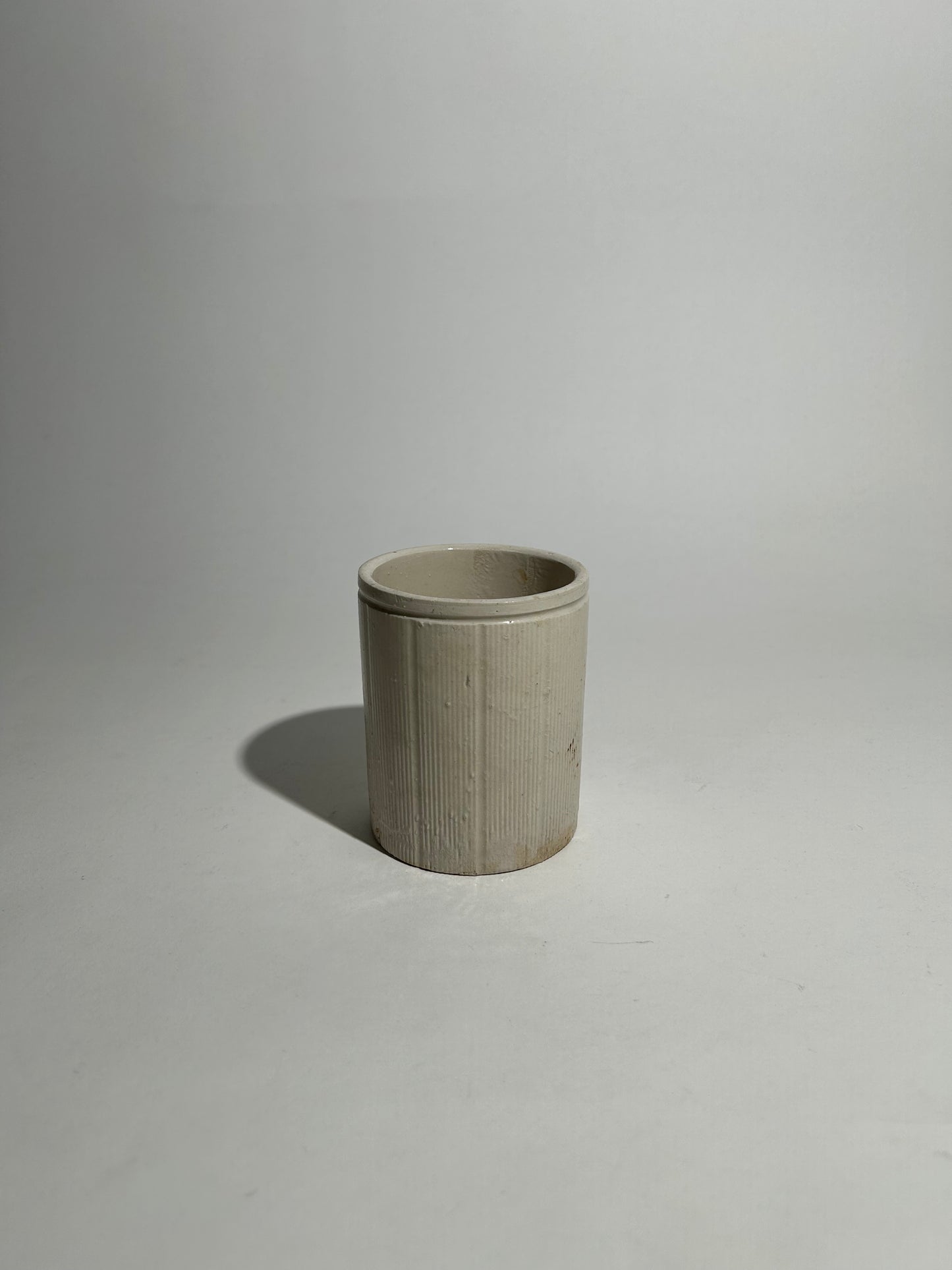 Beige Ceramic Tumbler