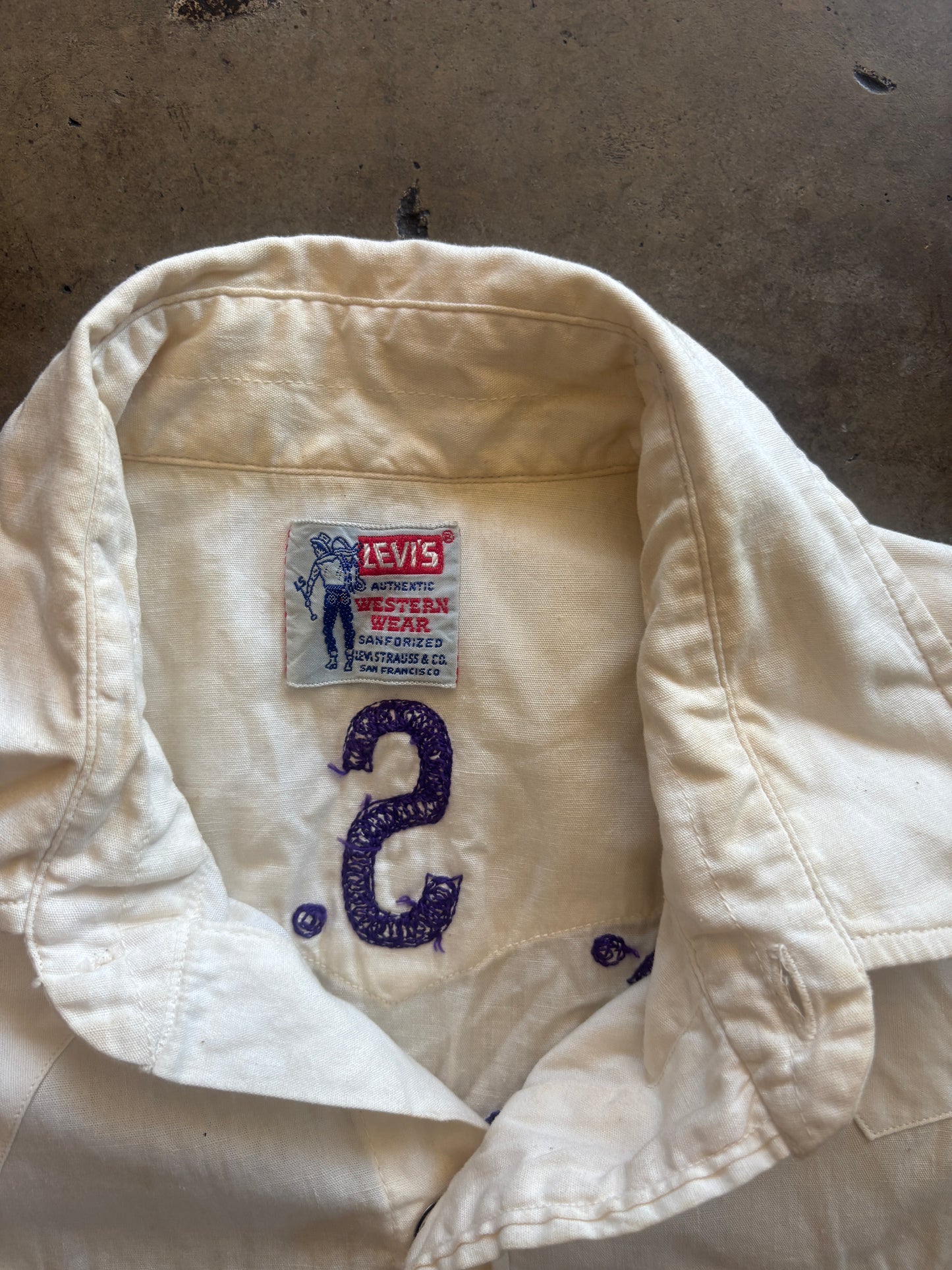 HSU Rodeo Team Levi's Pearl Snap