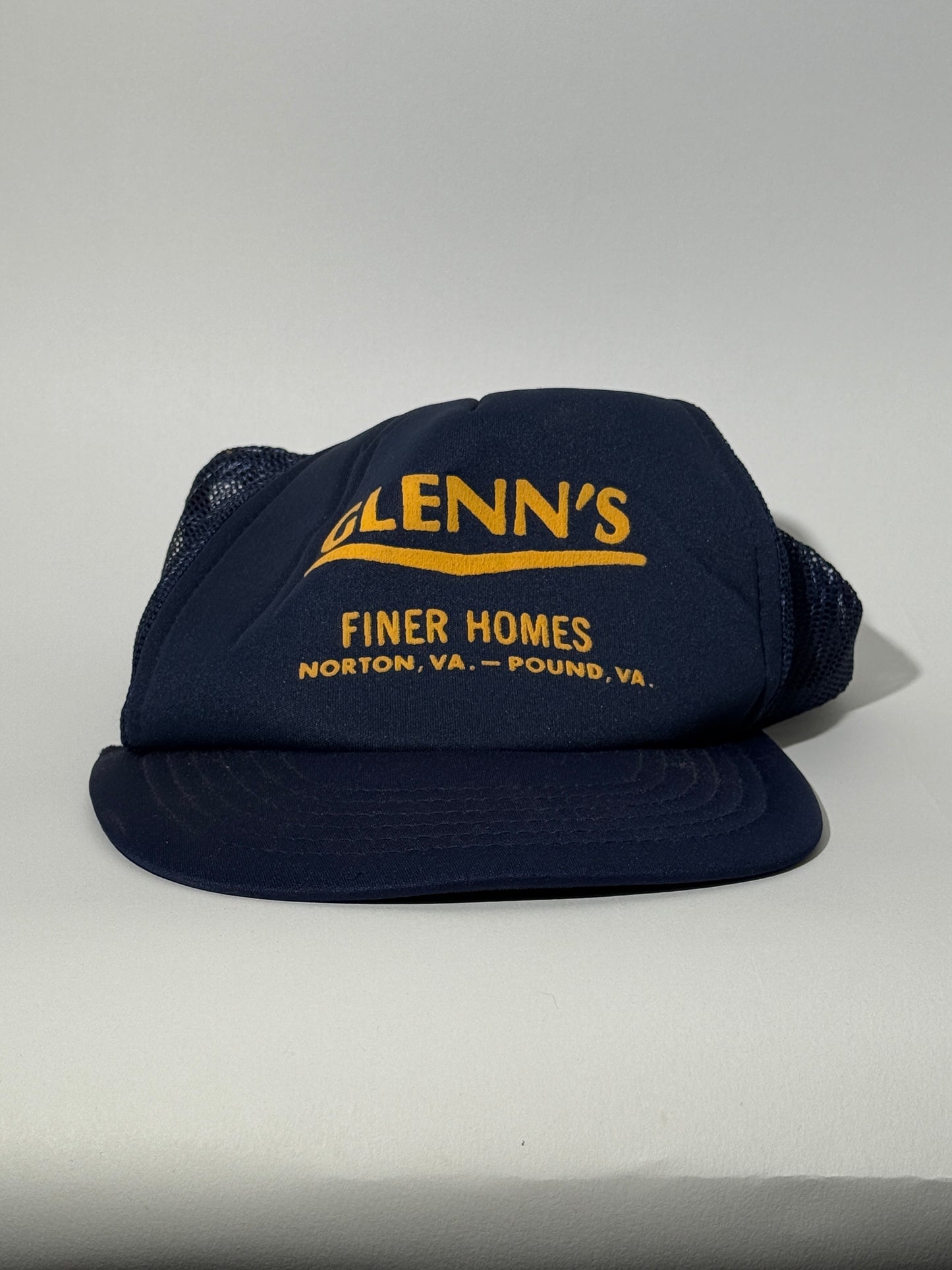 Navy Glenn's Finer Homes Trucker Hat