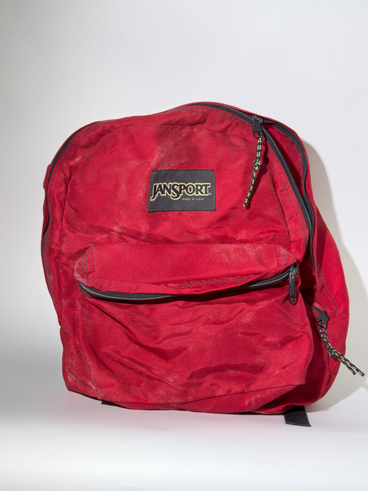 Red Jansport Backpack