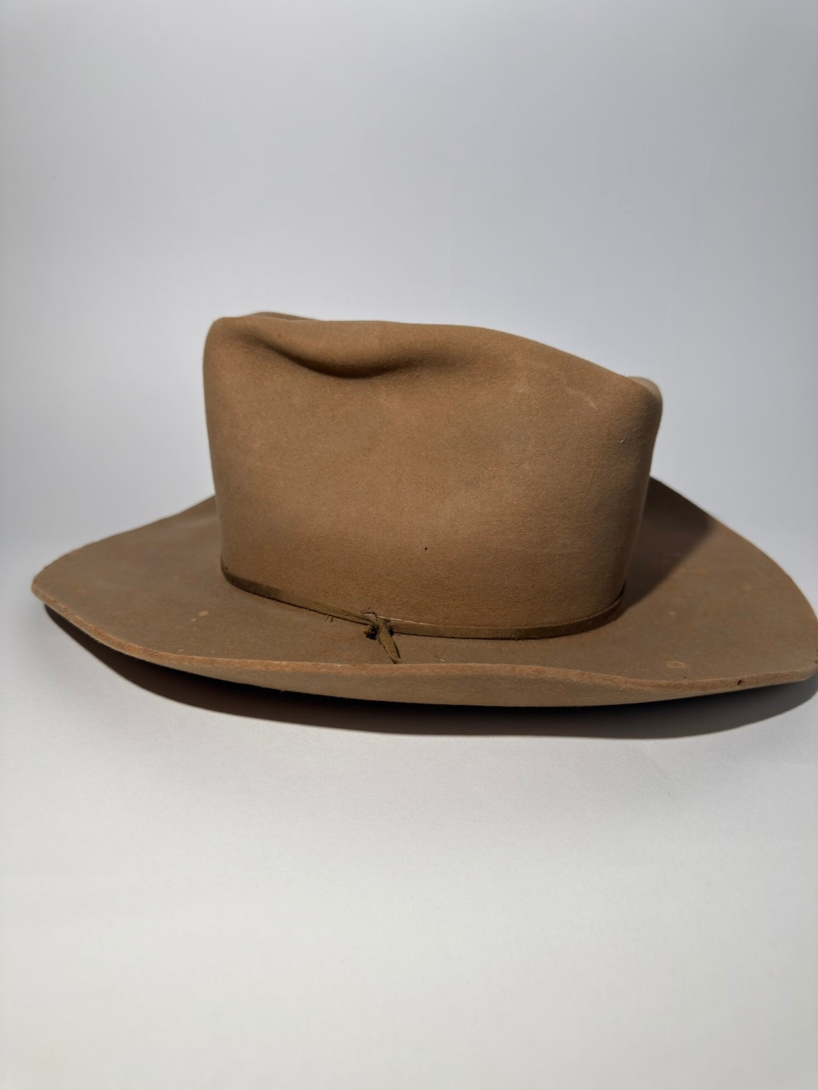 Brown Distressed Cowboy Hat