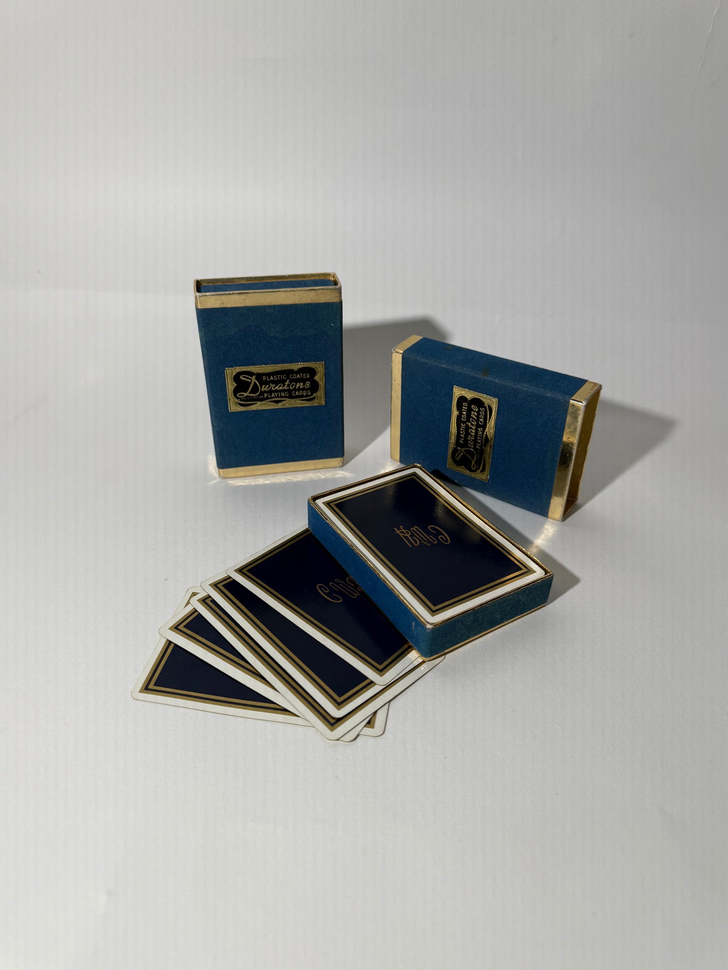 Duratone Blue Case Playing Cards