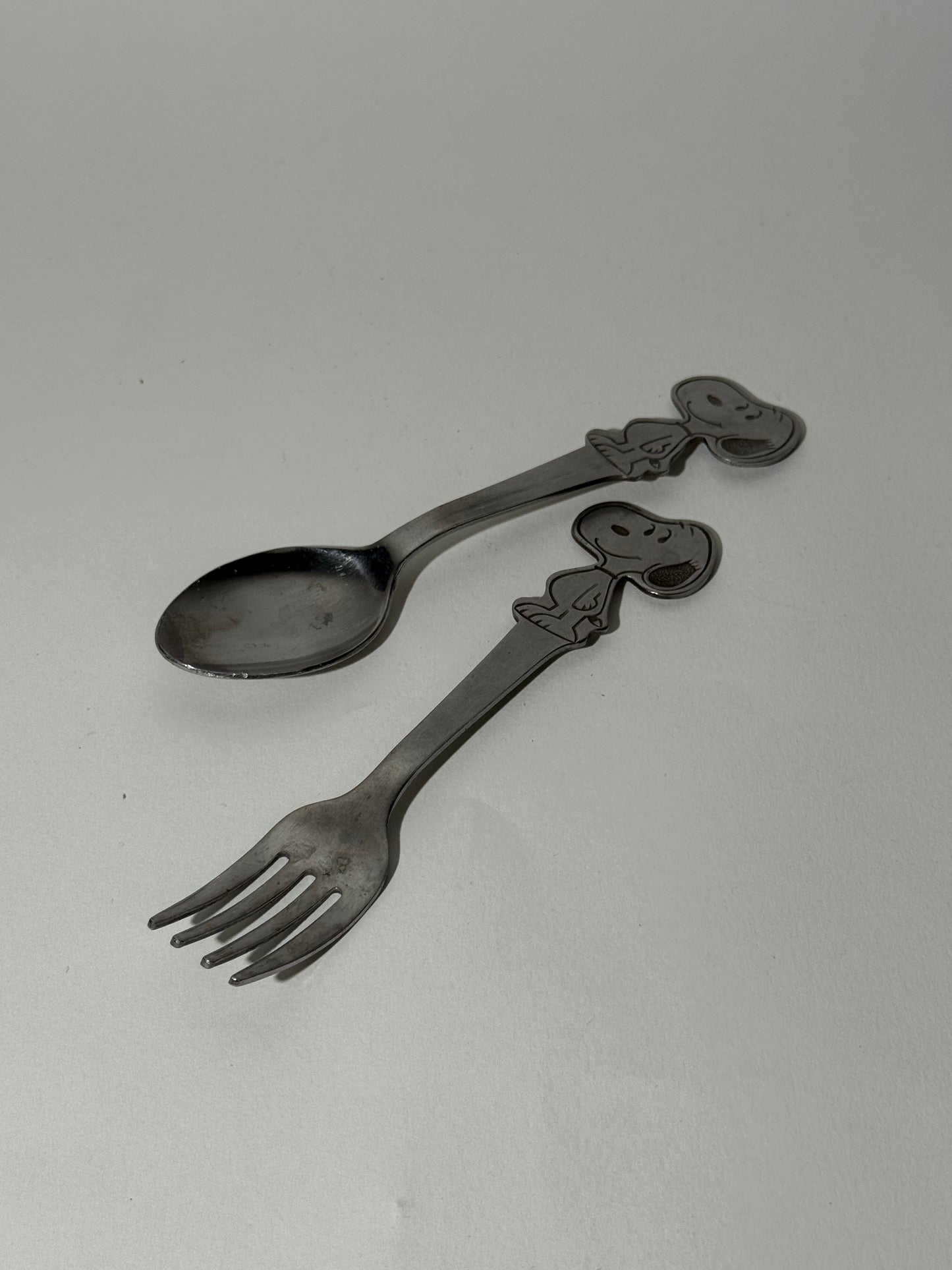 Snoopy Spoon + Fork Set