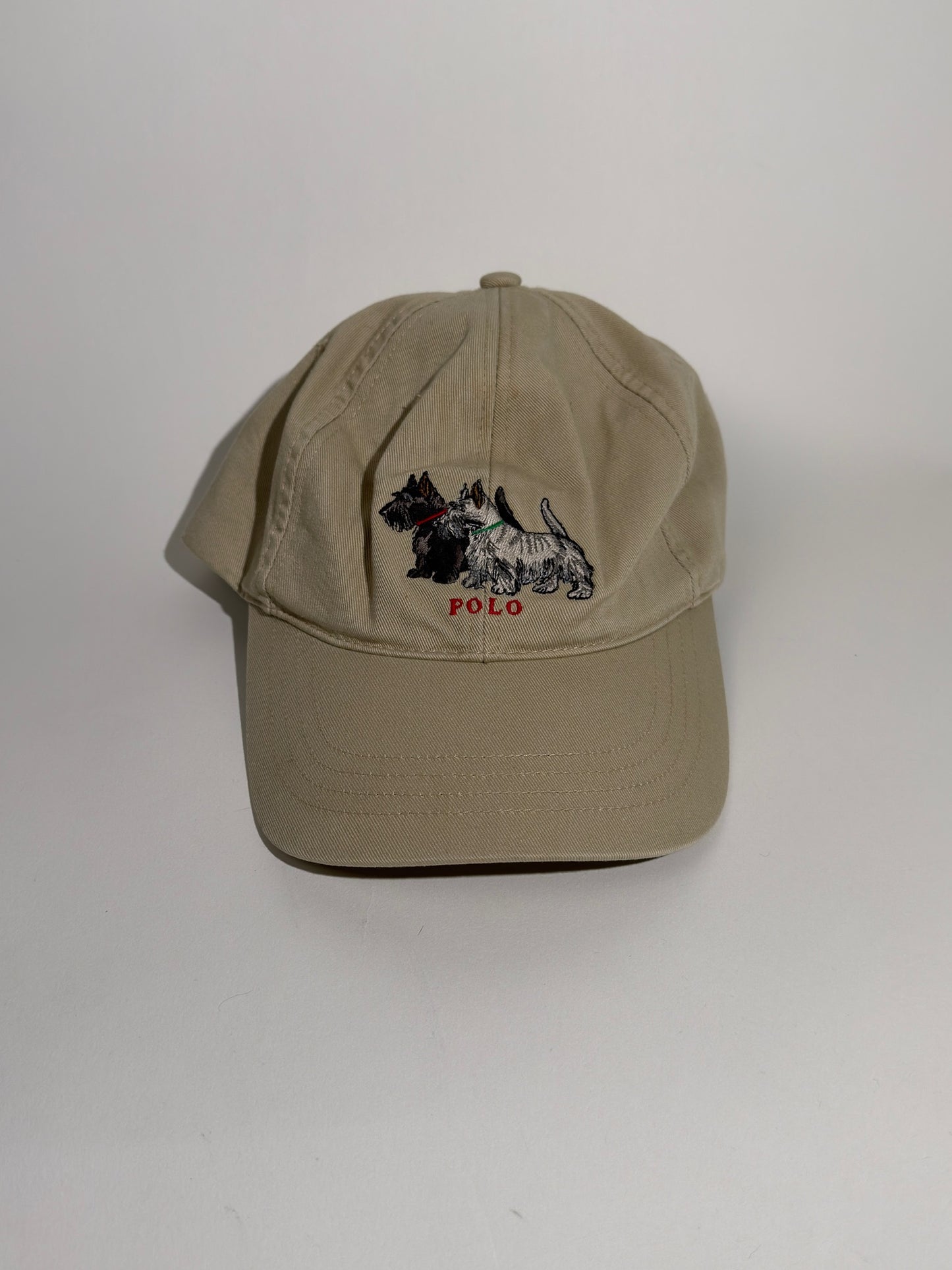 Khaki Polo Scottie Hat