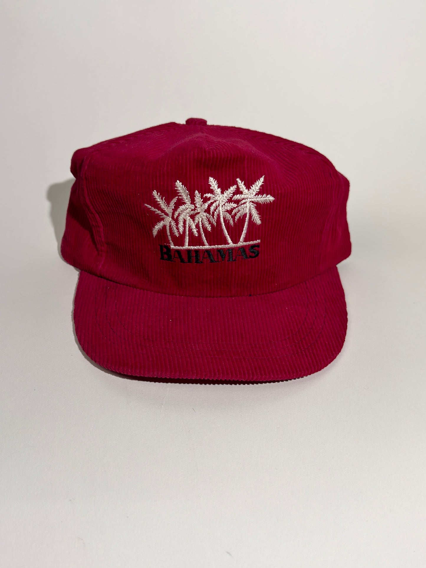 Maroon Corduroy Bahamas Hat