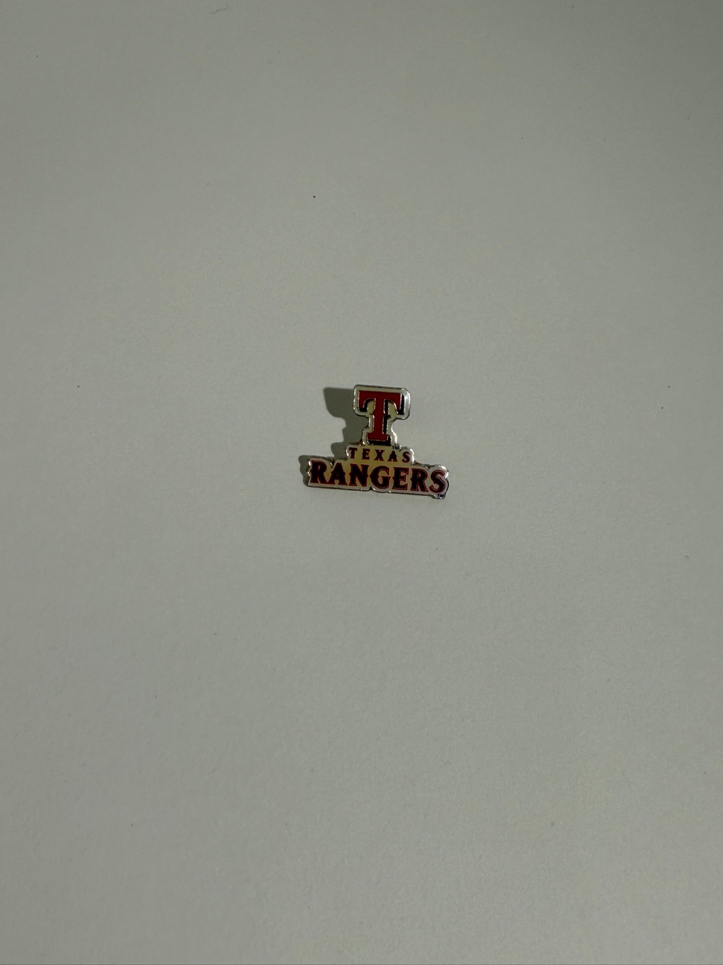 Texas Rangers T Logo Pin