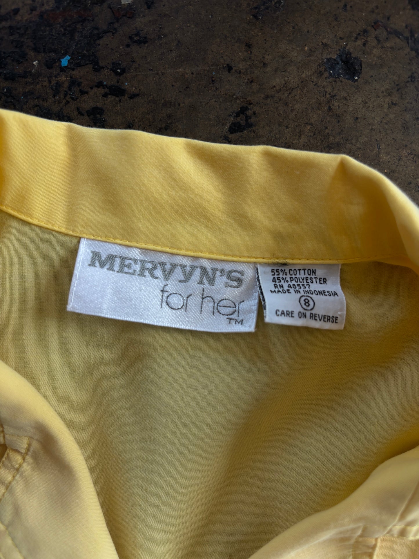 Mervyn's Cap Sleeve Blouse
