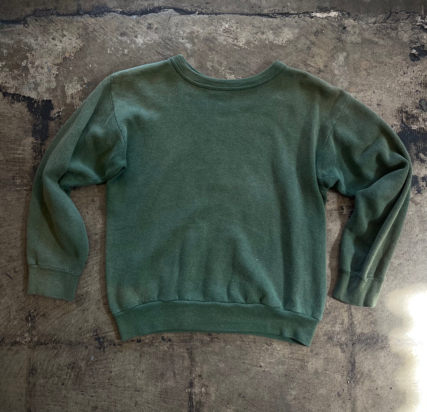 Green Benedictine Academy Crewneck Sweater
