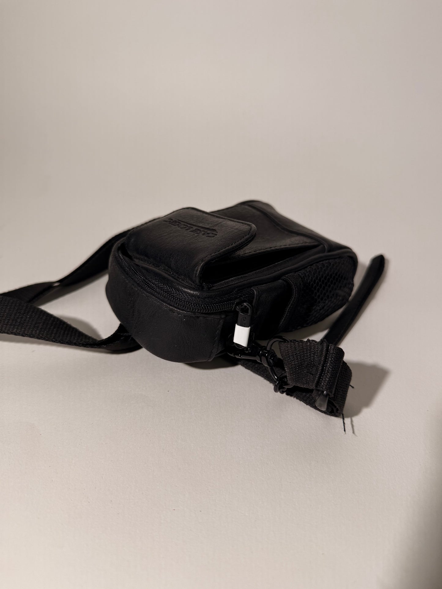 Black Leather Camera Case