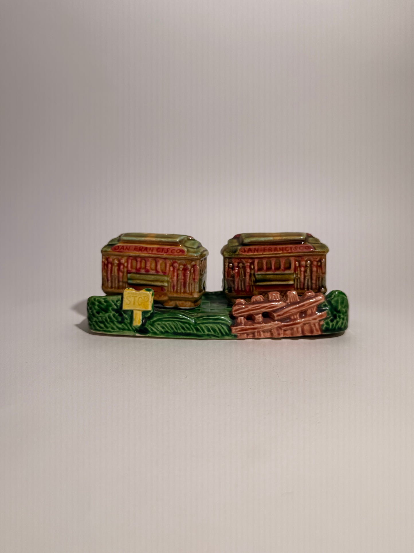 San Francisco Boxcar Salt + Pepper Shakers