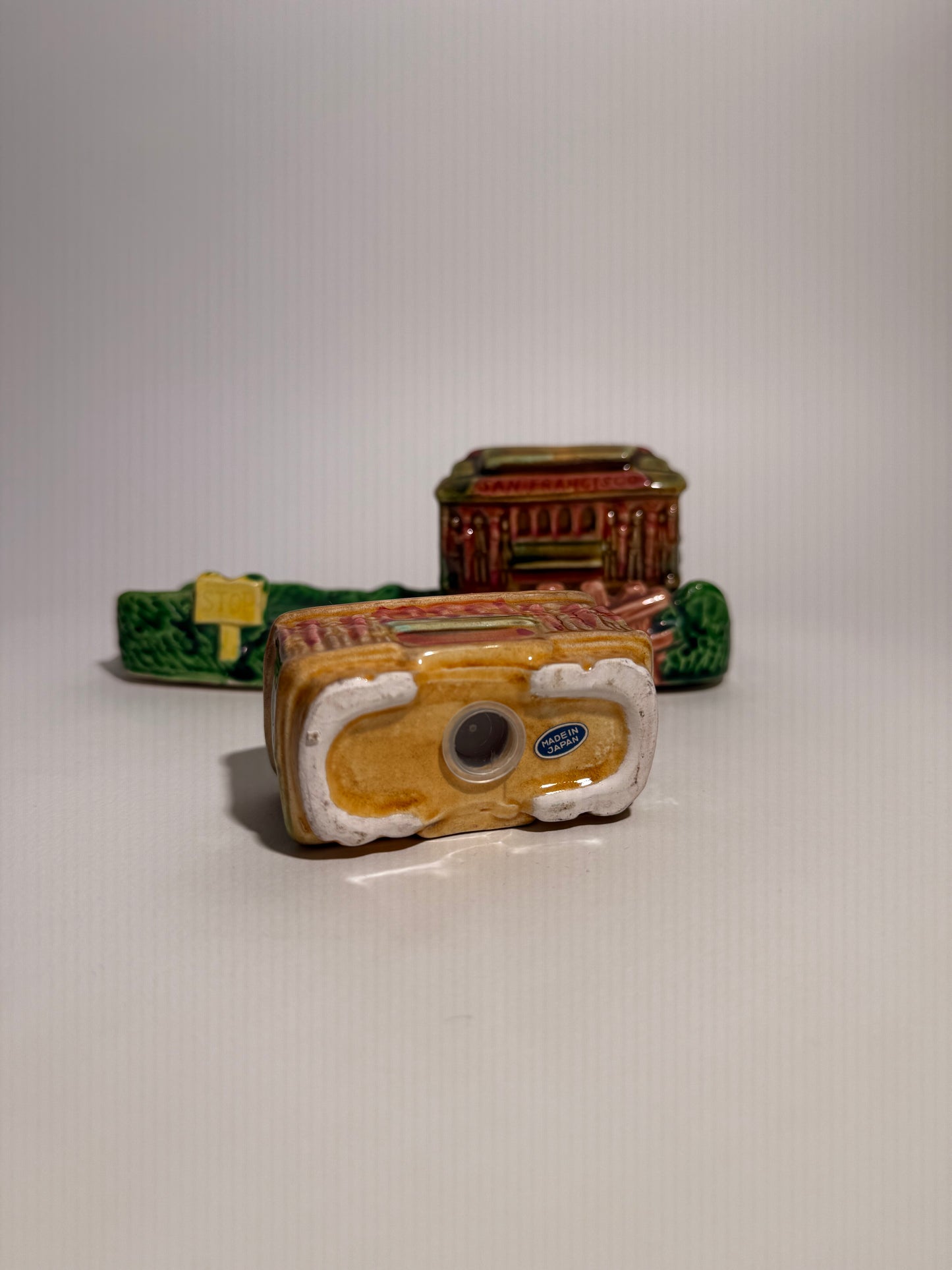 San Francisco Boxcar Salt + Pepper Shakers