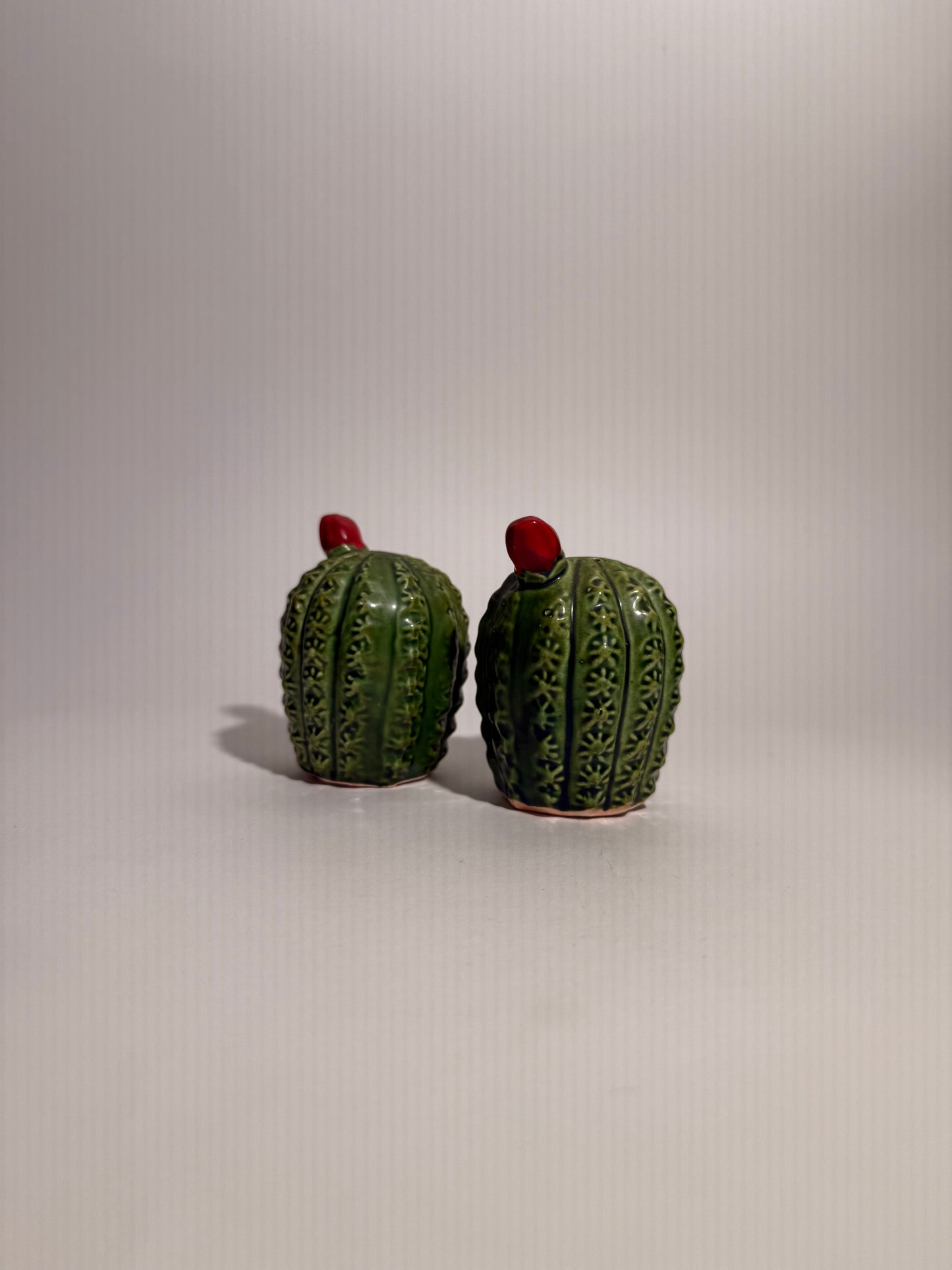 Cactus Salt + Pepper Shakers