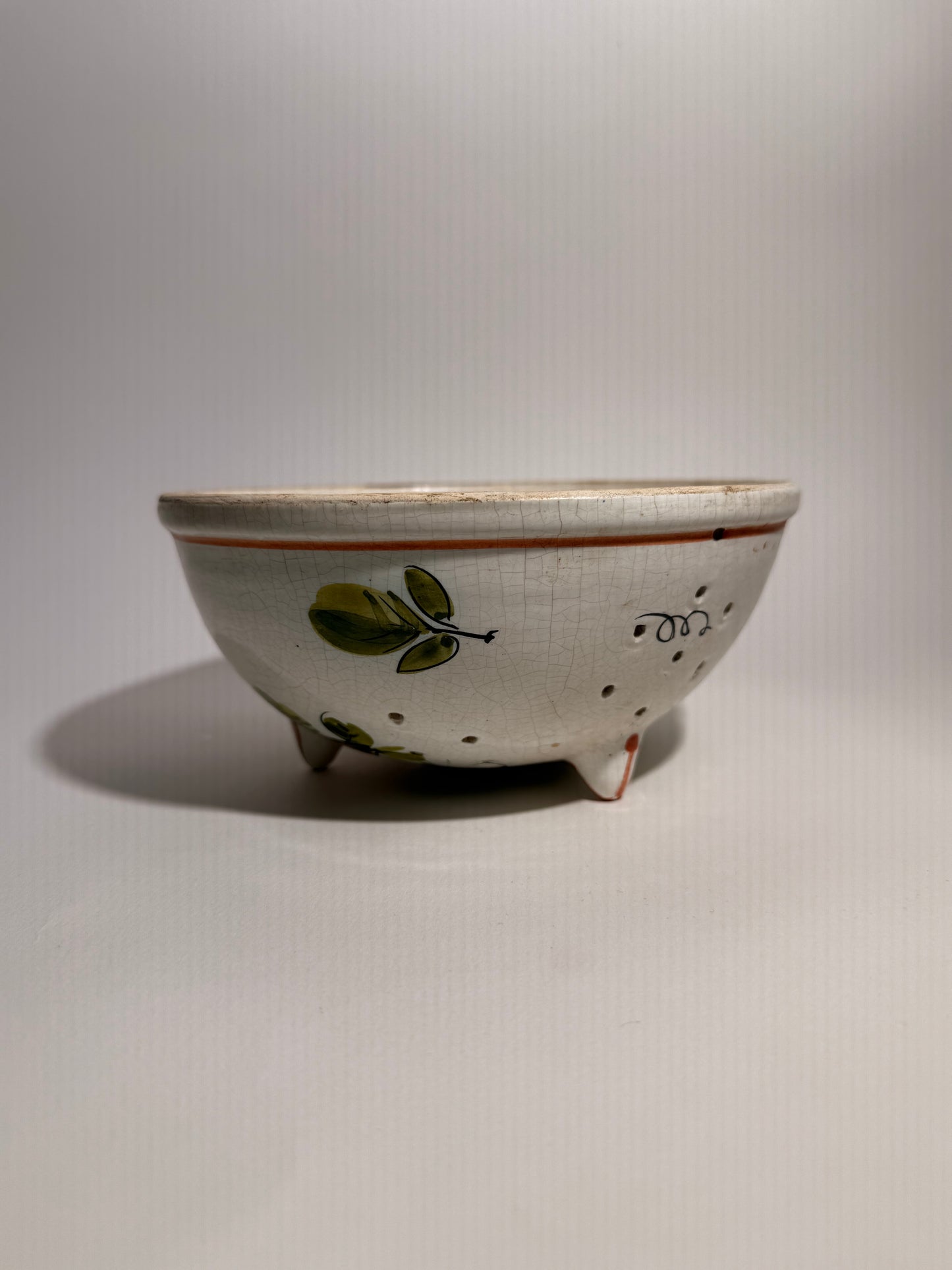 Ceramic Handpainted Colander