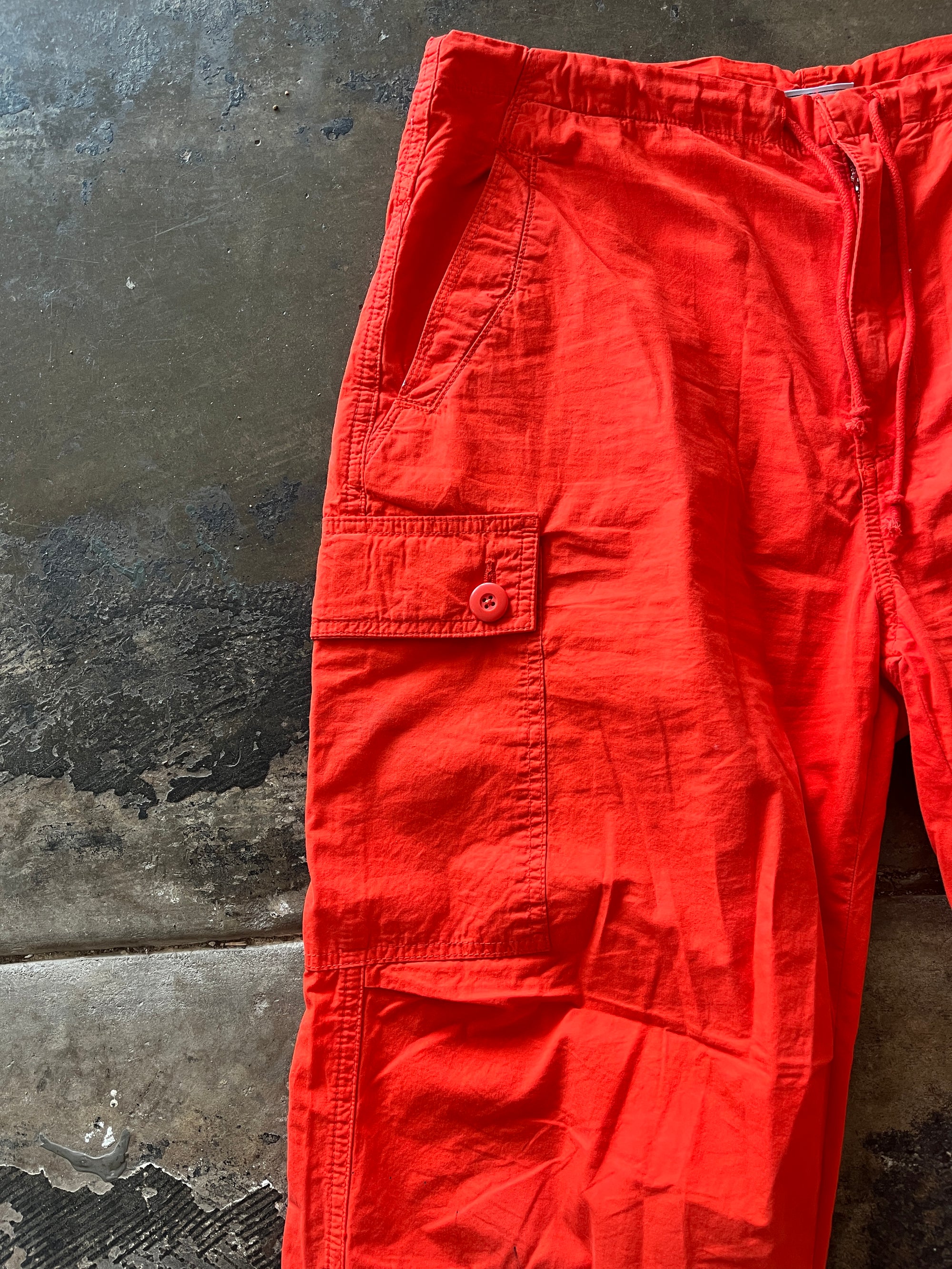 Outdoor Voices Red/Orange Cargo Pants