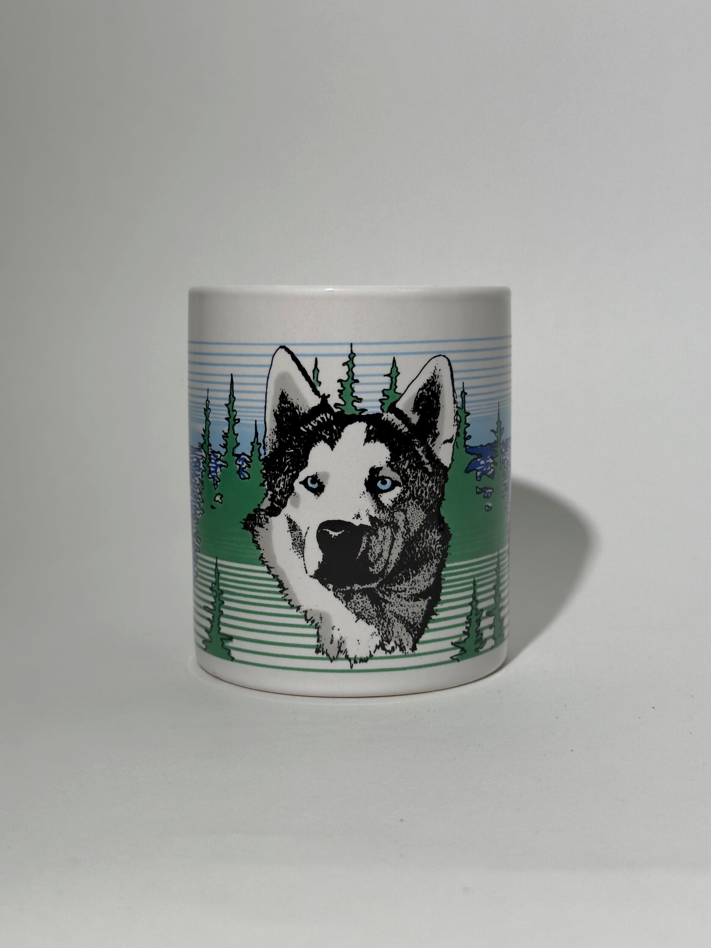 Ceramic Alaska Dog Sled Mug