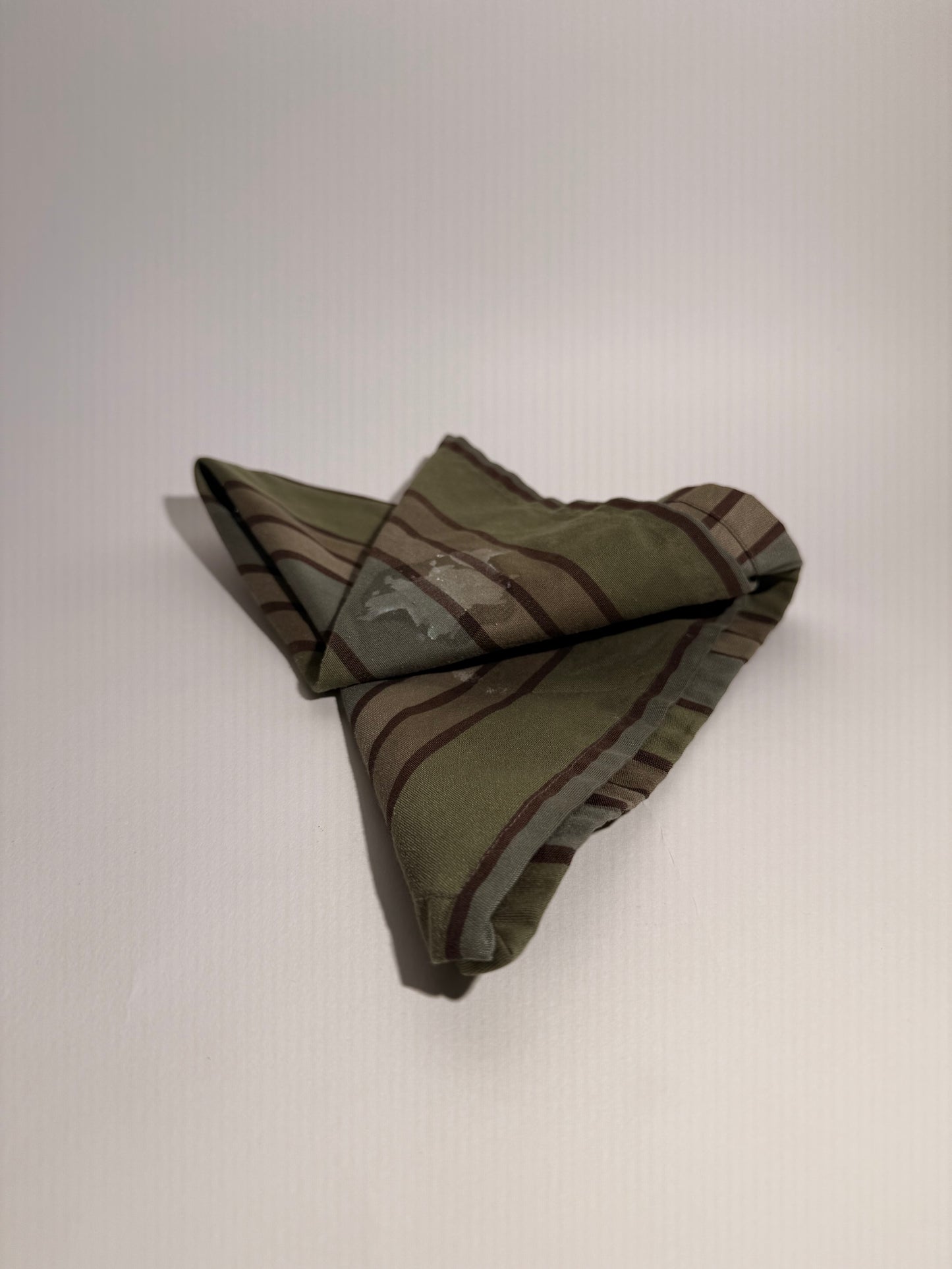 Green Striped Bandana