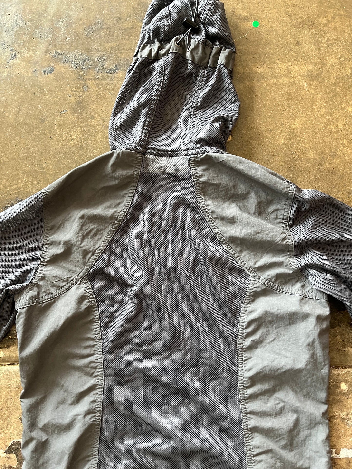 Exofficio Grey Mesh Windbreaker