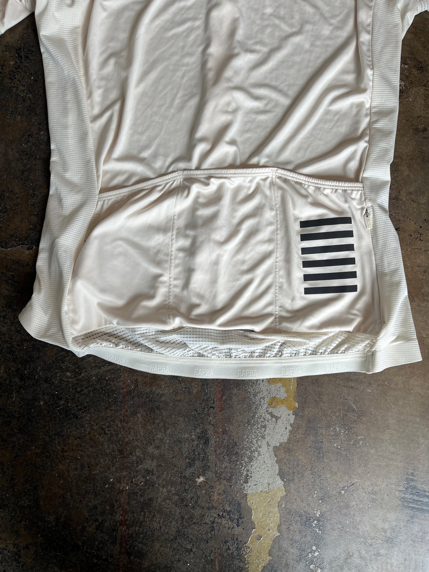 Cream Rapha Cycling Shirt