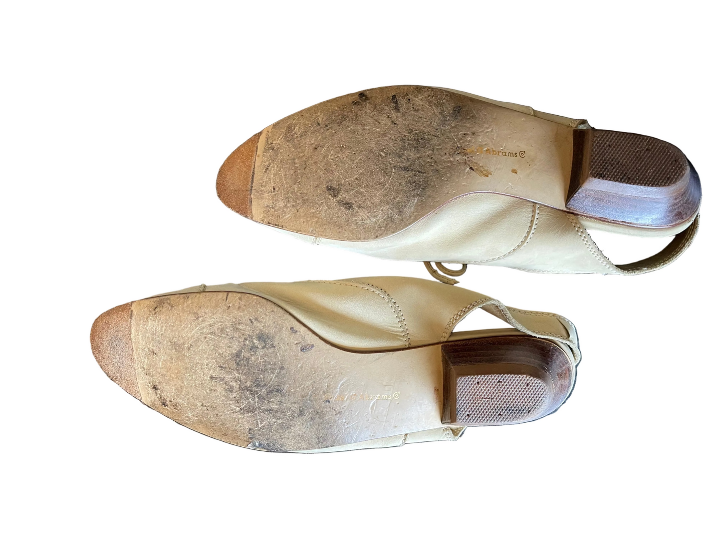Tan Suede Heeled Loafer