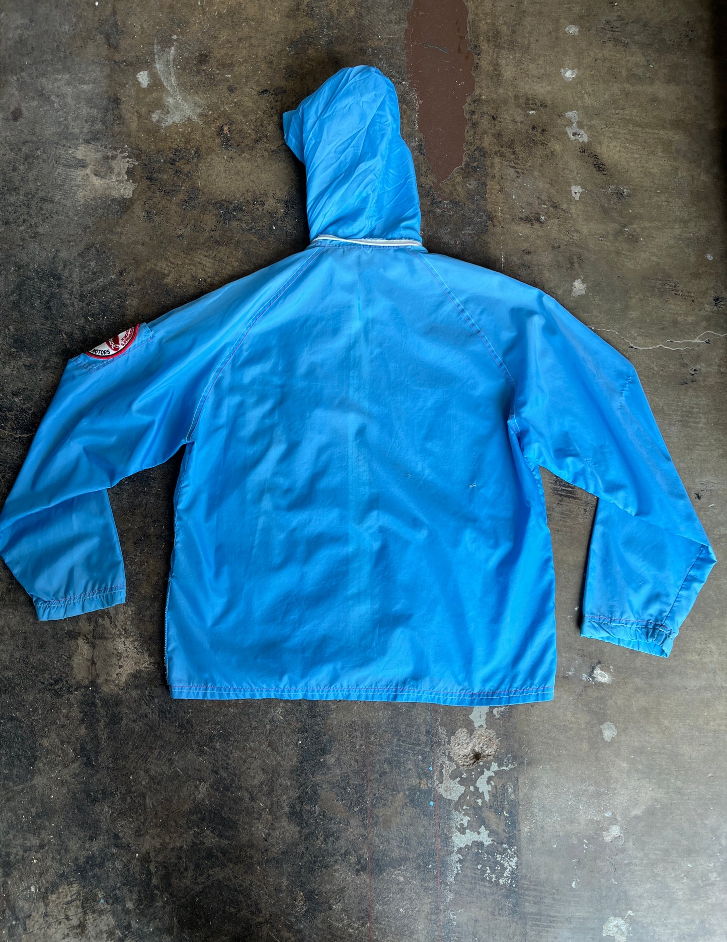 Blue Briarcliff All Weather Jacket with Patches
