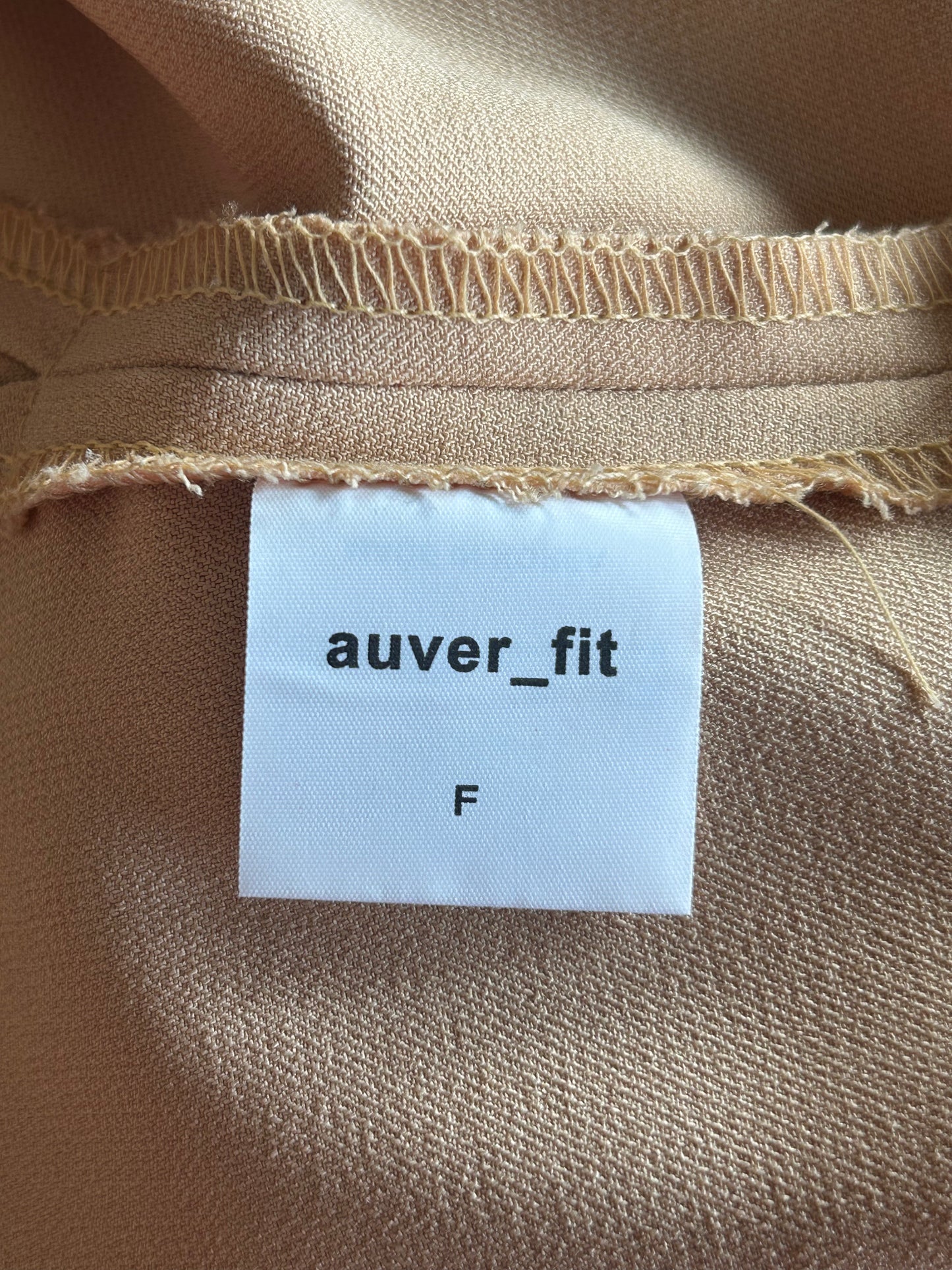 Golden Button Up Blouse Set