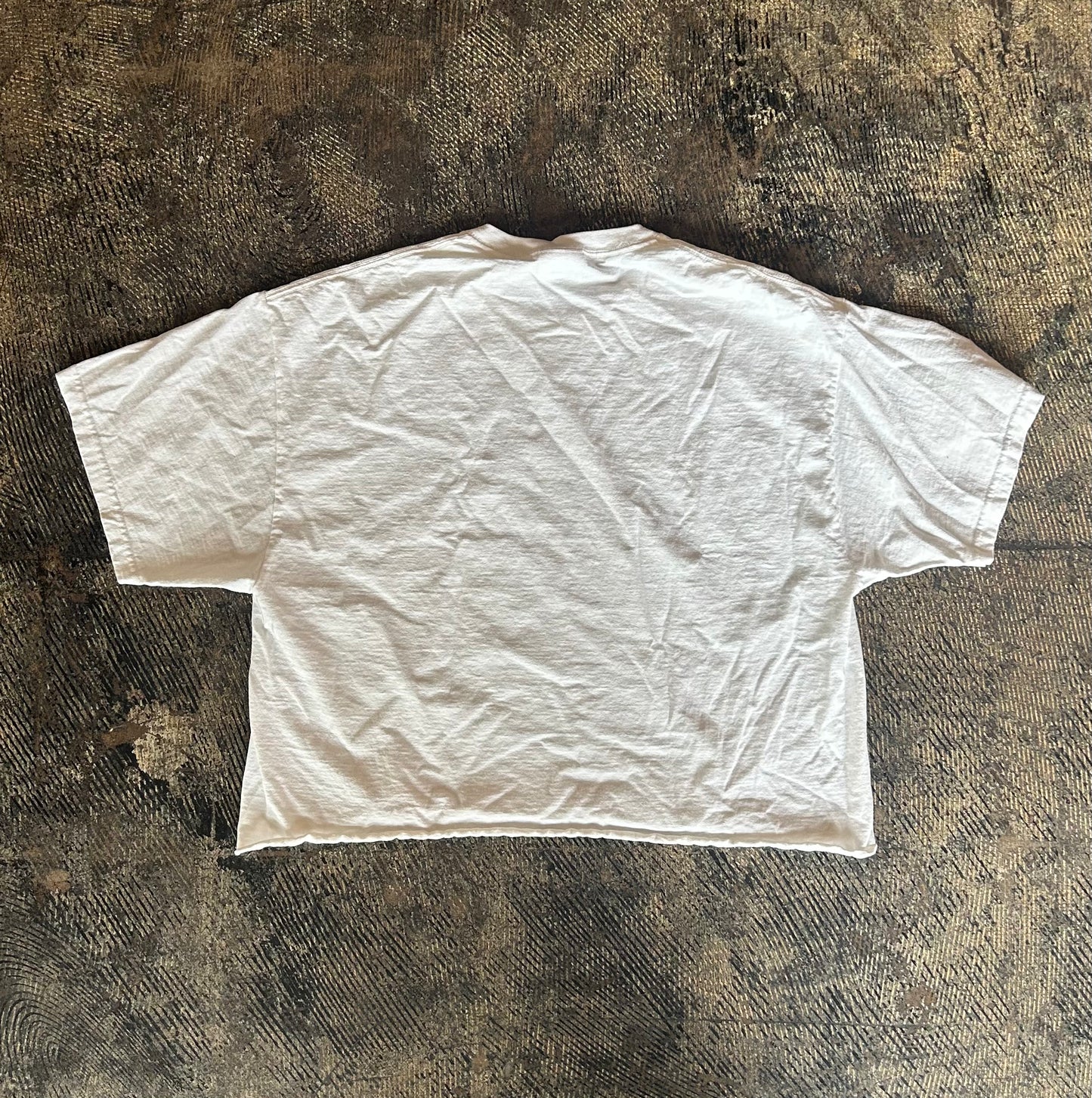 White Hikari Corporation 30th Anniversary Cropped Tee