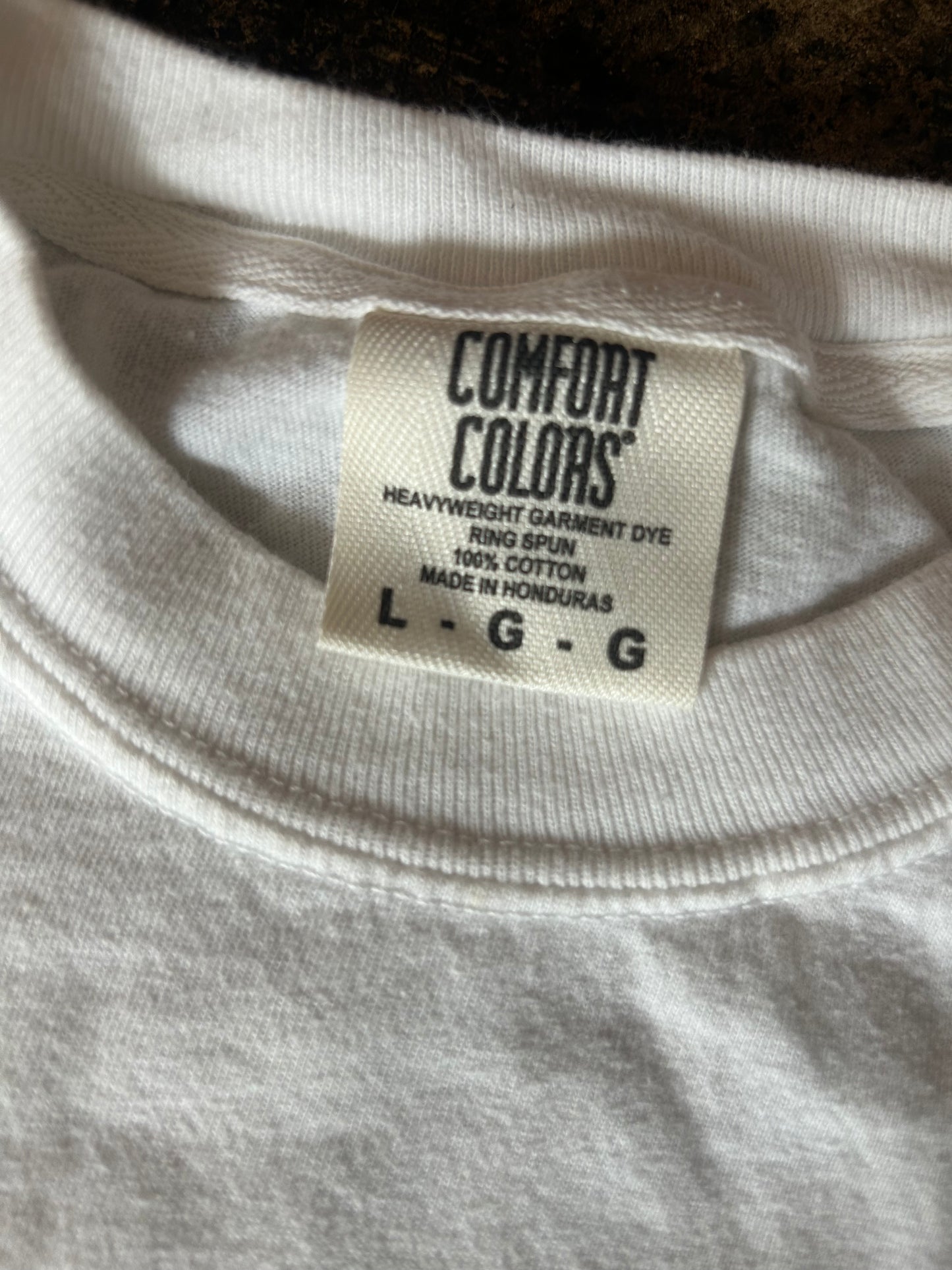 White Blue Mountain Beach Creamery Tee