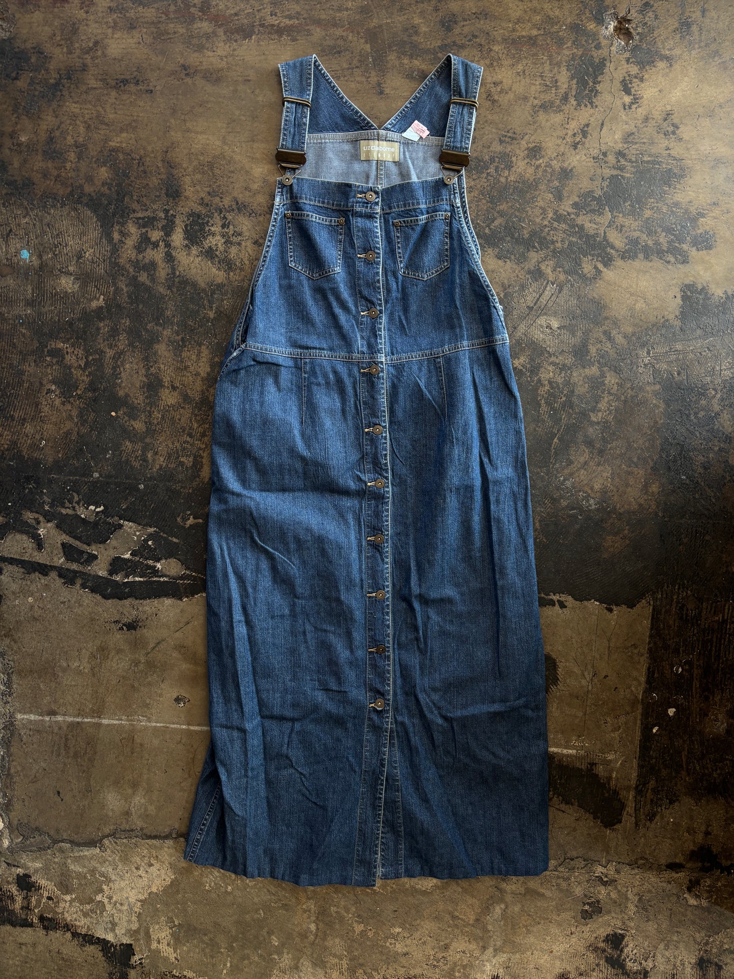 Liz Denim Button Front Dress