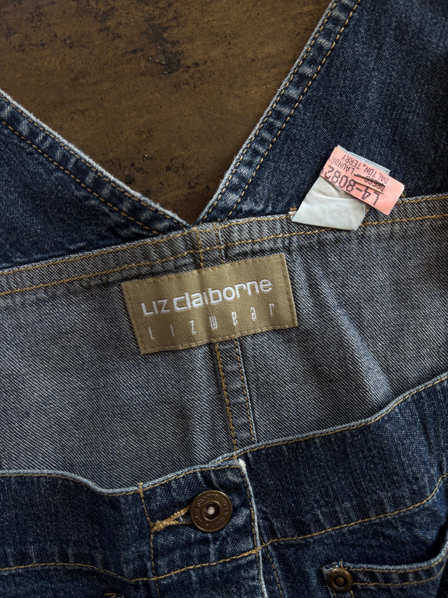 Liz Denim Button Front Dress