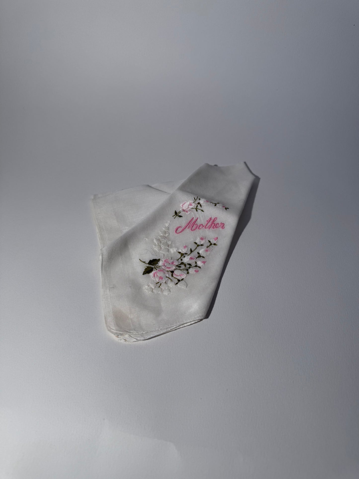 Embroidered Mother Handkerchief