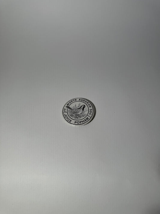 Ft. Worth Audubon Society Pin