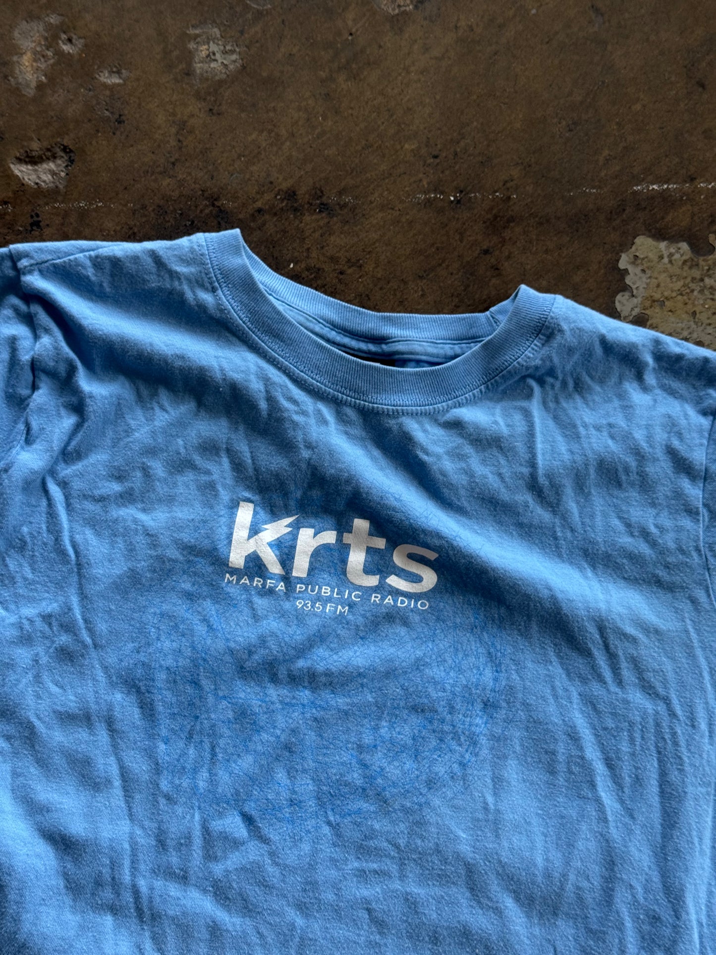 Blue Marfa Public Radio Tee