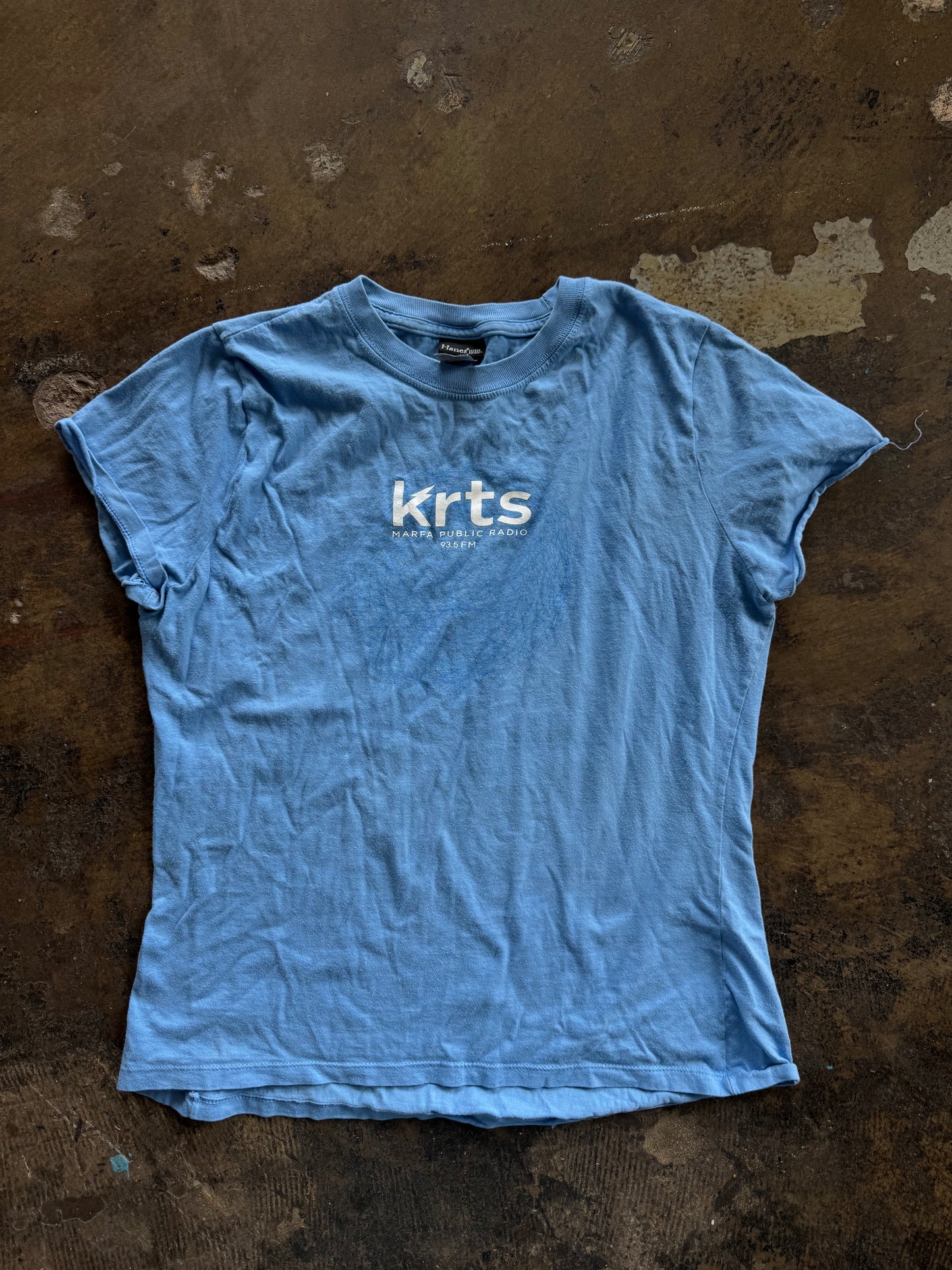 Blue Marfa Public Radio Tee