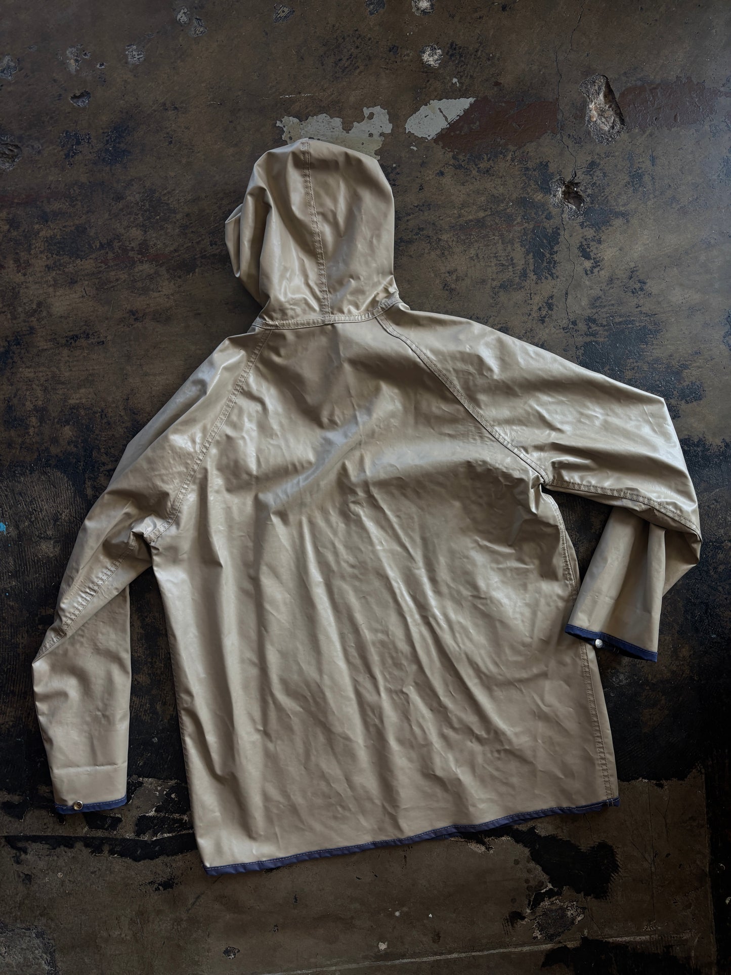 Tan Raincoat
