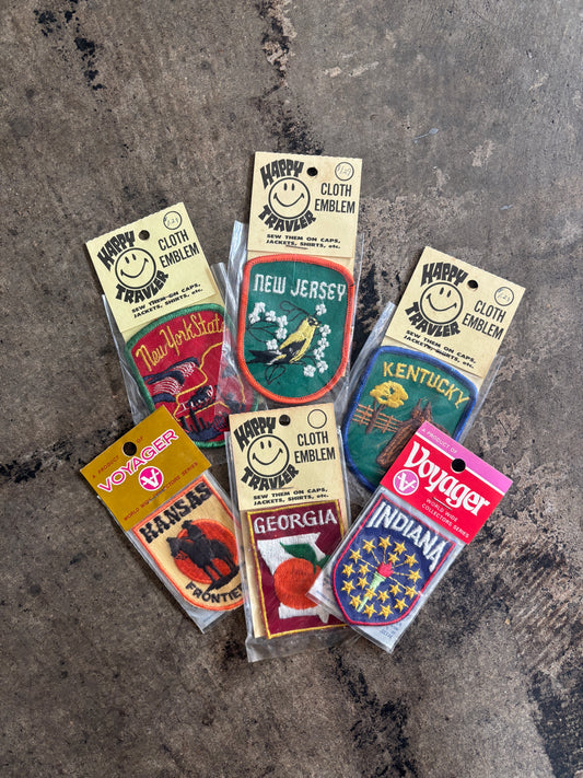 State Embroidered Patch