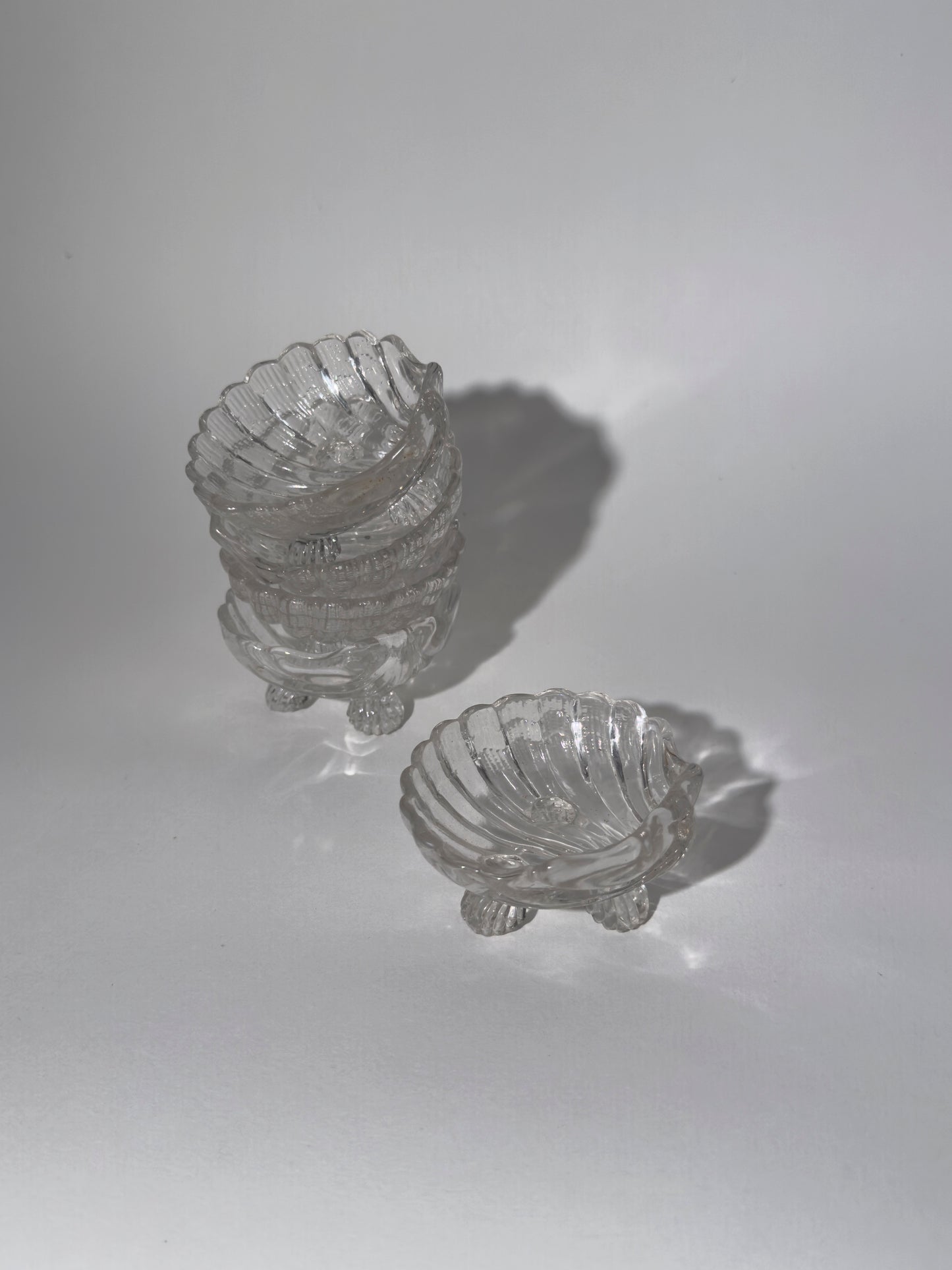 Mini Glass Seashell Dish