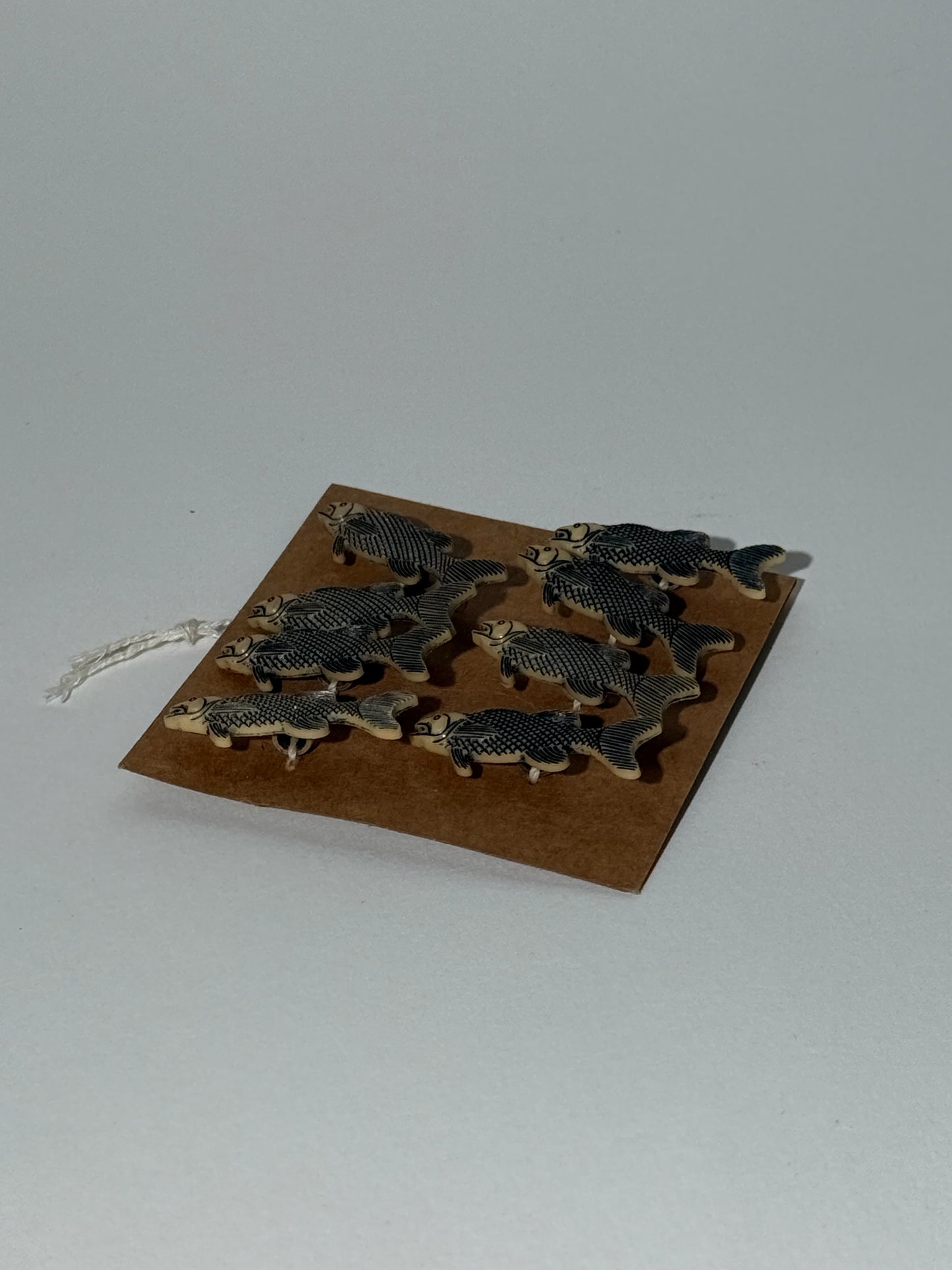 Ivory Salmon Buttons