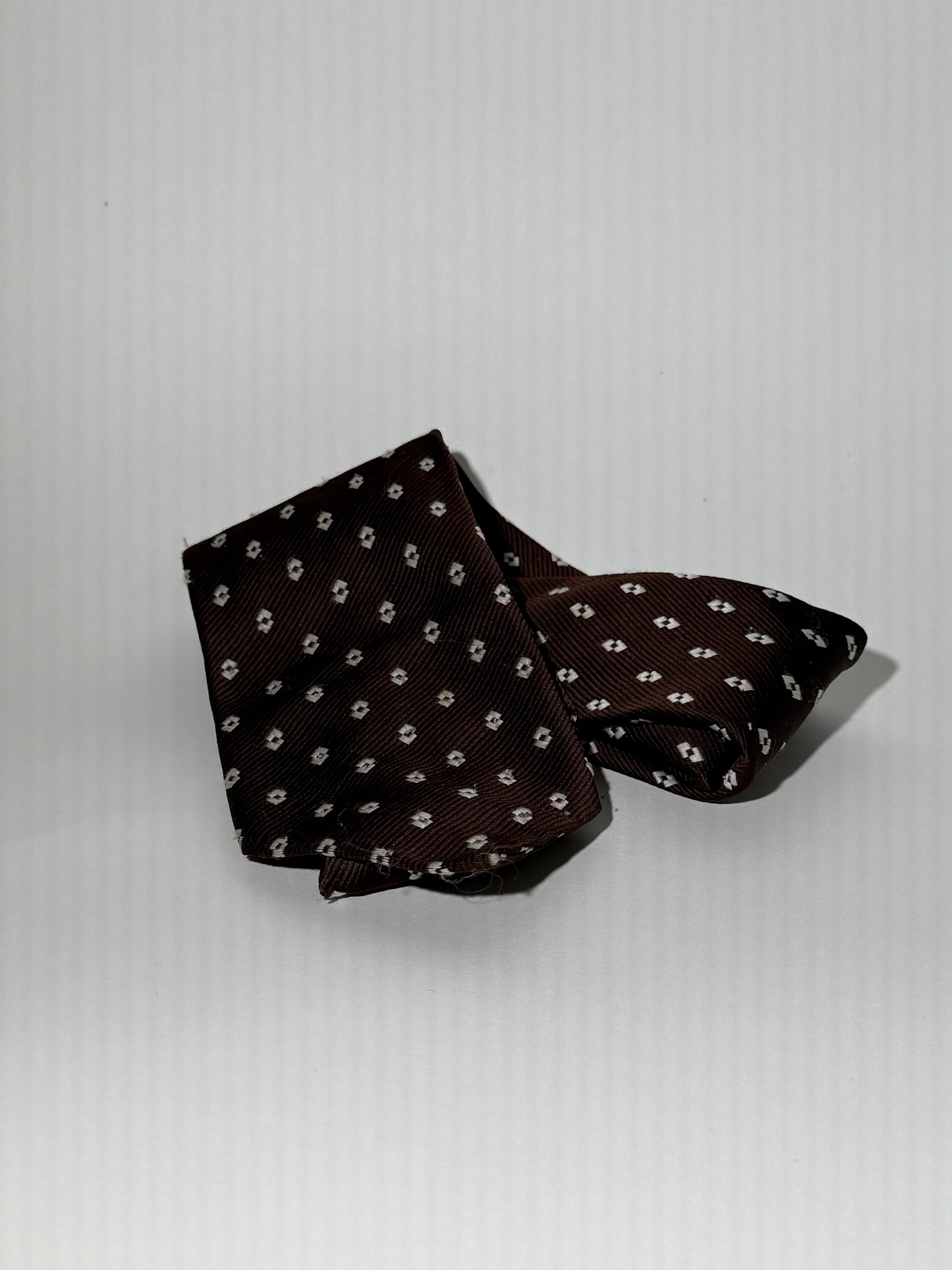 Brown Pattern Tie