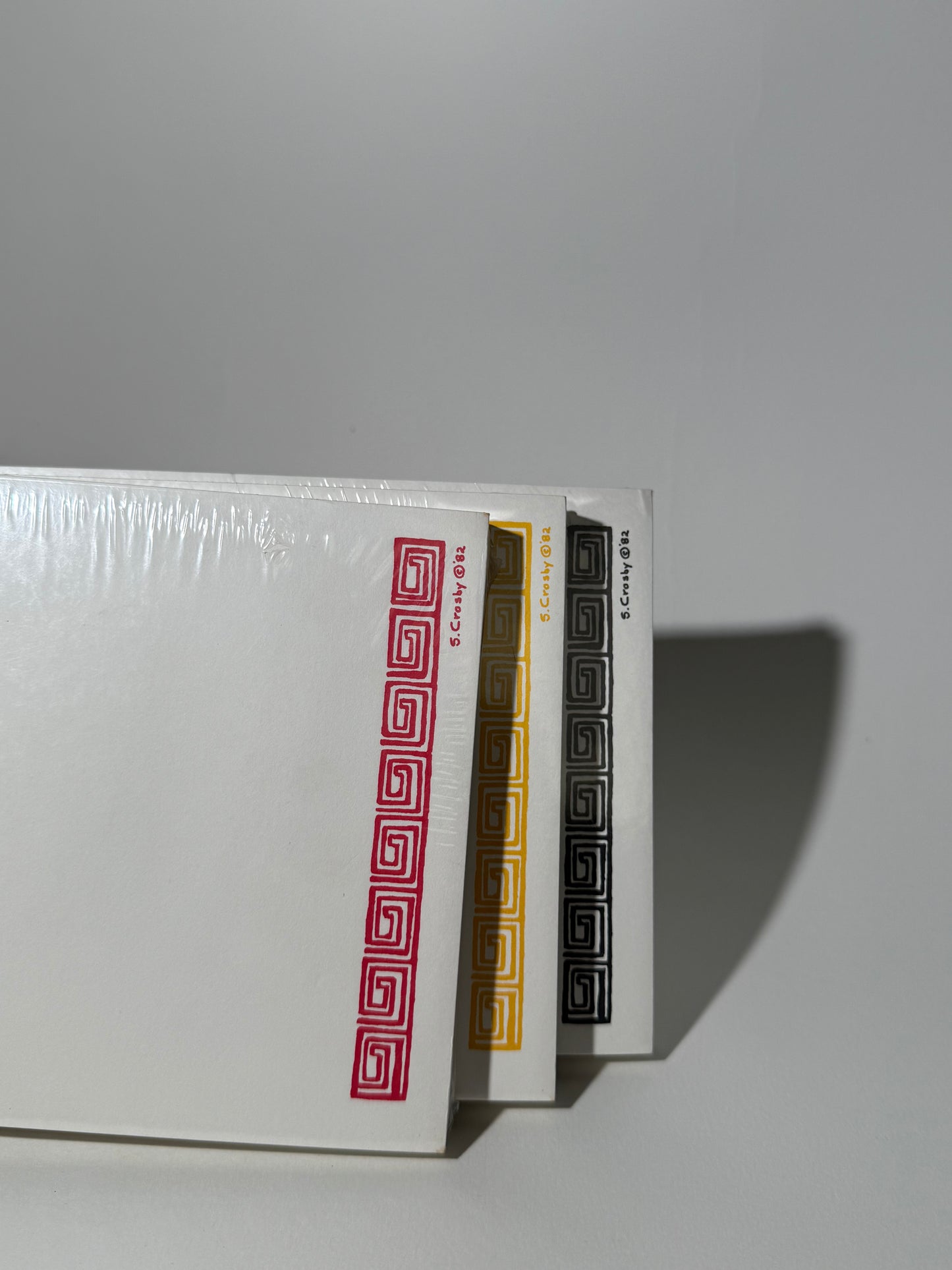 1982 Greek Memo Pads