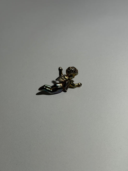 Brass Cherub Pin