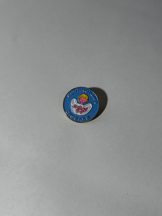 Huntington's Disease Angel Pin