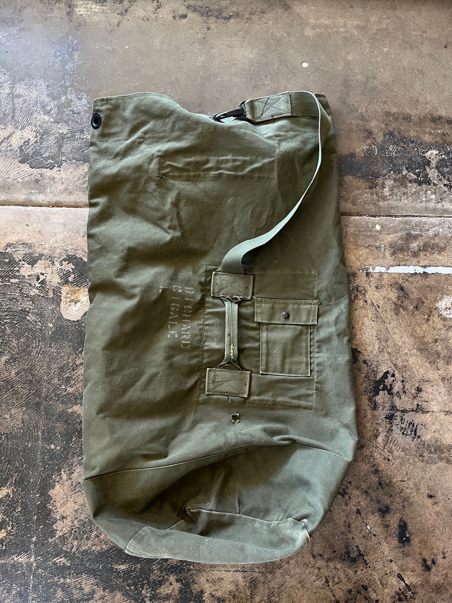 Military Top Handle Duffle